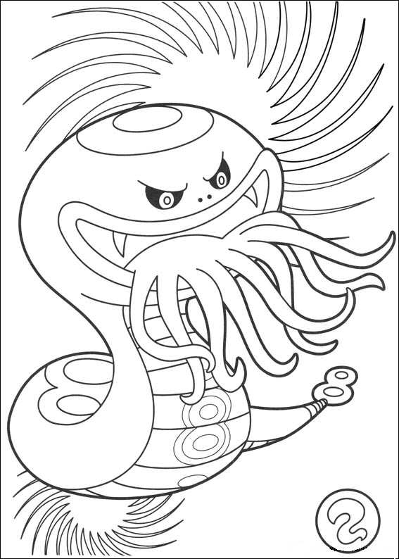 Kidsnfun.de Malvorlage Yo kai yokai watch 3